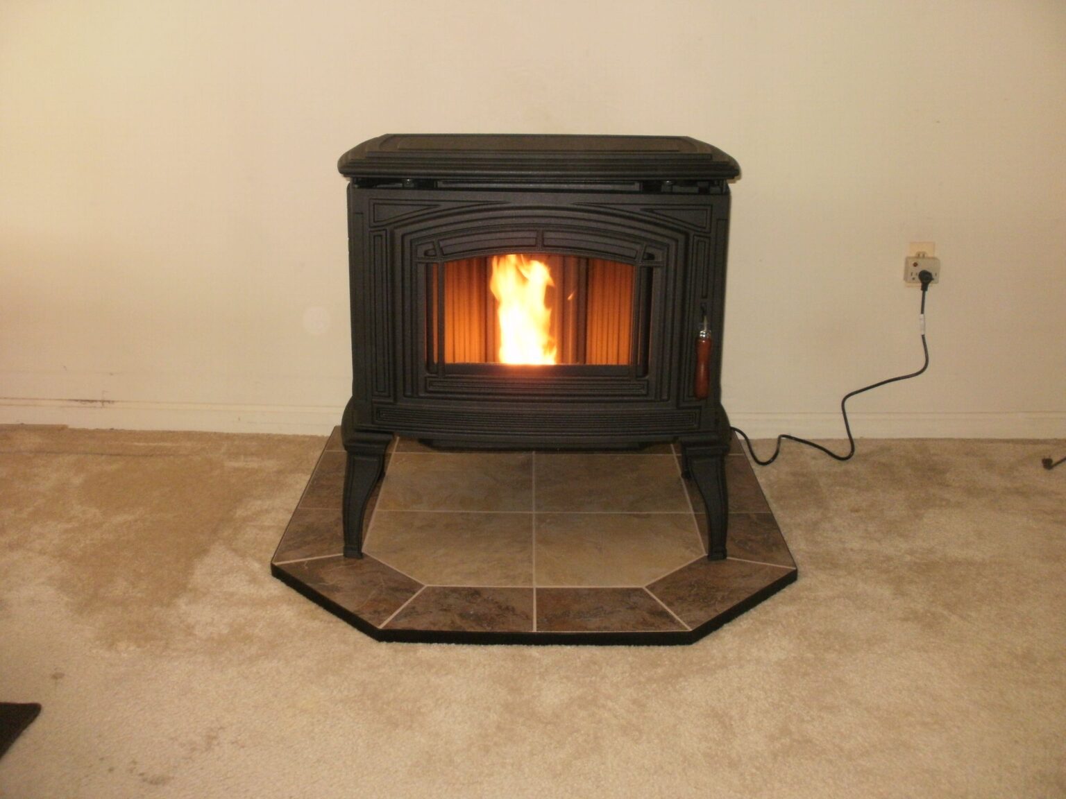 Enviro Meridian Cast Free Standing Pellet Stove Series 3 Masters