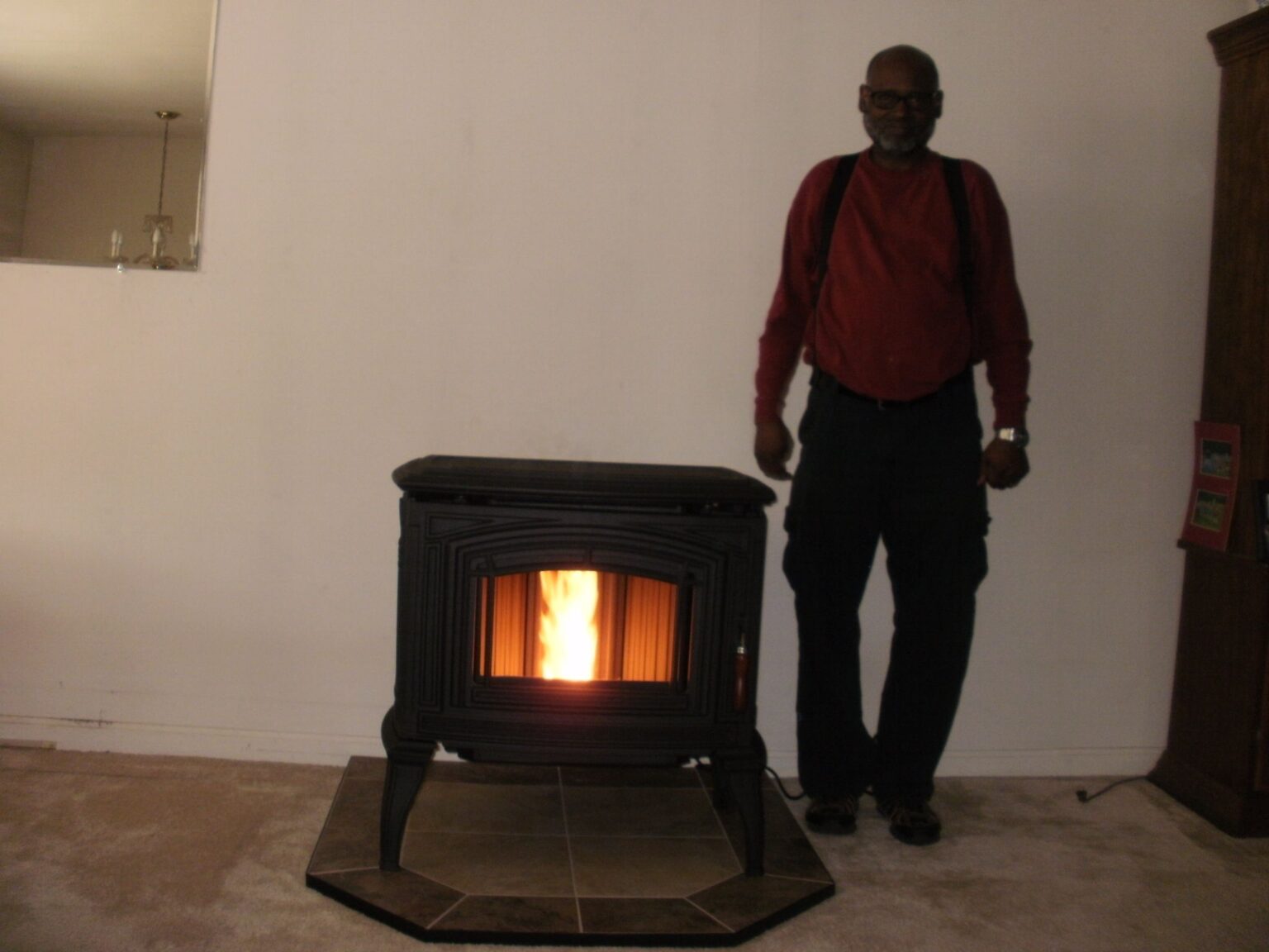 Enviro Meridian Cast Free Standing Pellet Stove Series 3 Masters