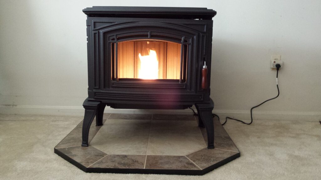 Enviro Meridian Cast Free Standing Pellet Stove Series 3 Masters